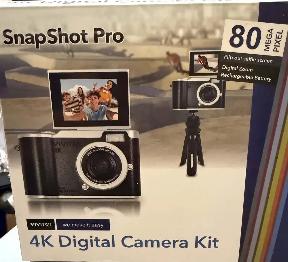 Vivitar SnapShot Pro 4K Digital Camera Kit